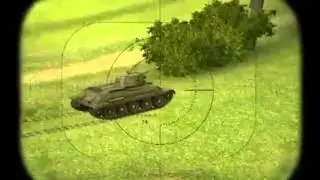 World of Tanks. Т-34 против Тигра