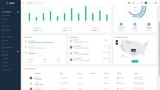 Upzet - Django Admin and Dashboard Template clean crm