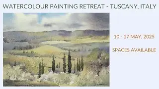 WATERCOLOR PAINTING RETREAT - TUSCANY