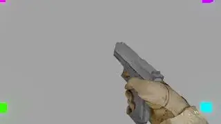 Glock draw and inspect animation