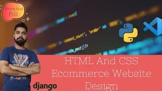 HTML And CSS Ecommerce Website Design | Frontend #full