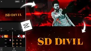 The GOAT THALAPATHY Title card editing |Goat title card editing tutorial| Capcut video editing Tamil