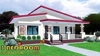 3 BEDROOM | MODERN HOUSE DESIGN IDEA | 2 T&B | SIMPLE HOUSE DESIGN | BAHAY | PORMA HOUSE