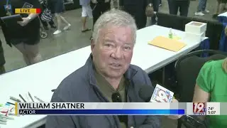 William Shatner Visits Visits Comic and Pop Culture Expo | April 21, 2023 | News 19 at 5 p.m.