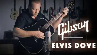 Love Me Tender performed on a Beautiful Gibson Custom Shop Elvis Dove