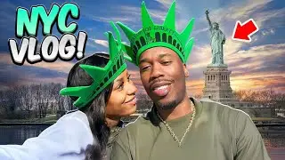 NEW YORK CITY TRAVEL VLOG | Statue of Liberty, Battery Park, + more