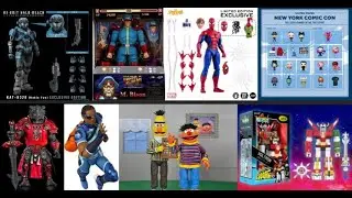 ACTION FIGURE NEWS! NECA Sesame Street Funko NYCC McFarlane Super Powers & More! September 27th 2024