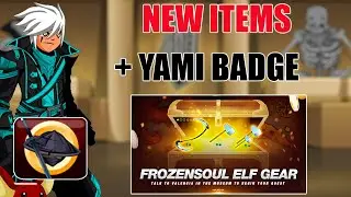 AQW Yami No Ronin Char Page Badge Coming! + New Frozensoul Elf Gear Quest!