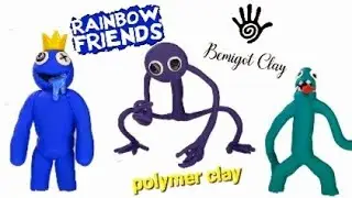 How to Make Polymer Clay Rainbow Friends: a Guide