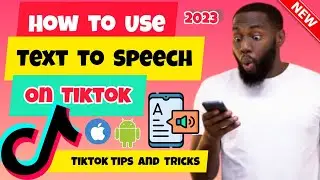 How To Do Text to Speech on TikTok | Use Text to Speech on TikTok Videos [2023]