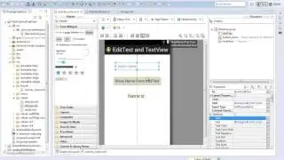 edittext and textview in Android