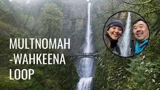 Saw 7 waterfalls! Hiking Multnomah-Wahkeena loop trail | Oregon vlog