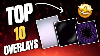 Top 10 overlays for edits | boost your editing 😉 | overlays for editing