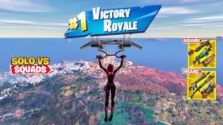 119 Kill Solo Squads Wins Full Gameplay (Fortnite Season 3 Ps4 Controller)