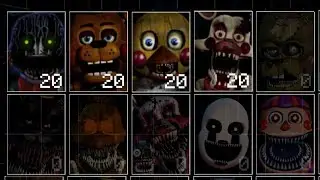 Ultimate Custom Night - Toy Withered Animatronics (Mod)