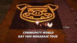 DST Mega Base Tour 1600+ Days - Community World | Don't Starve Together