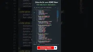 ASMR Programming Facebook Login Page With HTML And CSS Short Video 