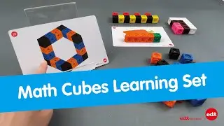 Math Cubes Learning Set - Edx Education, Patterning, Addition, Measurement, and Geometry