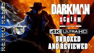 Darkman (1990) 4K Ultra HD Blu-ray Unboxing & Review- Scream Factory 4K UHD