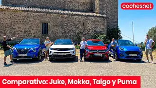 SUV segmento B: Puma, Juke, Mokka, Taigo| Comparativa / Test / Review en español | coches.net