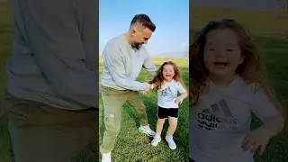 Baba kız Eğleniyorlar ❤️