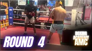 Sparring with National Champion Round 4 | Alan Fuentez | AMC Boxing Academy