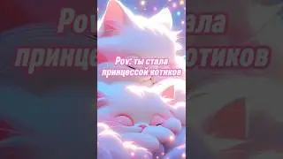 Pov: ты стала принцессой котиков 🖤🤍 