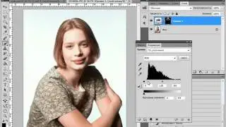 Меняем цвет волос в Photoshop CS5: из блондинки в брюнетку