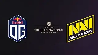 OG vs NAVI Junior - TI13 Regional Qualifiers - WEU