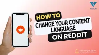 HOw TO CHANGE YOUR APP LANGUAGE ON REDDIT