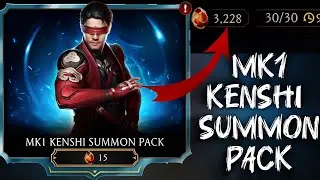 MK1 Kenshi Summon Pack Opening Mortal Kombat Mobile