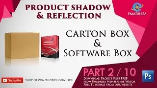 Amazon Product images Shadow and Reflection in Adobe Photoshop CC