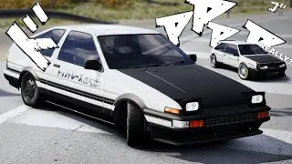 Takumi Fujiwara Tofu Initial D Livery in CarX Street: Easy Step-by-Step Guide!