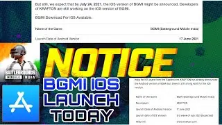 BGMI IOS LAUNCH DAY COUNTDOWN START | TODAY BGMI COME IN IOS DEVICE #BGMIIOS #BGMIINDIA