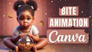 Create a Bite 😬 Animation for Food Ad || Canva Tutorial