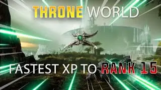 Throne World Fastest Fynch XP Farm to Rank 15│Destiny 2 Witch Queen