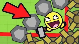 MOOMOO.IO TROLLING! WALL FROM THE MINES, THE TACTIC OF GOD