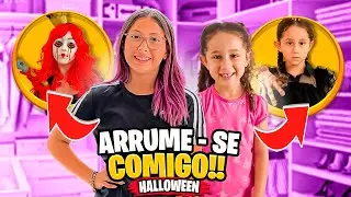 ARRUME-SE COMIGO PARA FESTA DE HALLOWEEN *Deu muito ruim