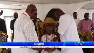 2024 UGIE: Iyase Of Benin, Chief Sam Igbe Celebrates Igue-Edohia