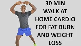 30 Minute Walk at Home Cardio for Weight Loss and Fat Burn🔥310 Calories🔥