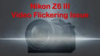 Nikon Z6 III Video Flickering issue (with workaround)