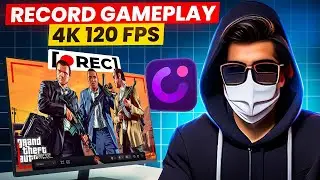 How to Screen Record Gameplay in 4K 120fps🔥 | Wondershare Democreator tutorial