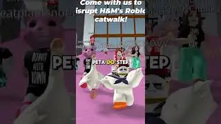 PETA is now on Roblox PROTESTING?