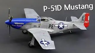 Building The North American P-51D Mustang in 1/72 Scale! Airfix Plastic Model Kit Build & Review