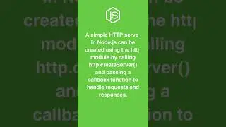 Creating an HTTP Server in Node.js