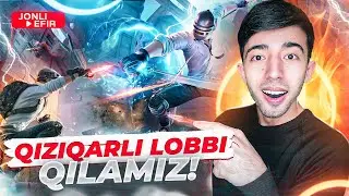 QIZIQARLI LOBBI QILAMIZ STRIM 🔥 PUBG MOBILE!!!