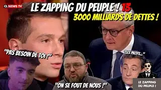 3000 milliards de dettes, Inoxtag remet en place Bardella,… Le Zapping du peuple ! 13 10/11/2024