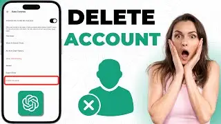 How To Delete Account On Chatgpt App!