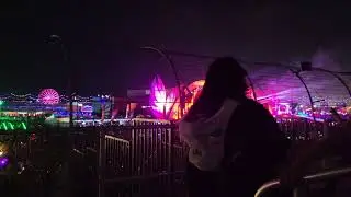 Girl Puking Her Guts Out At EDC Las Vegas 2022