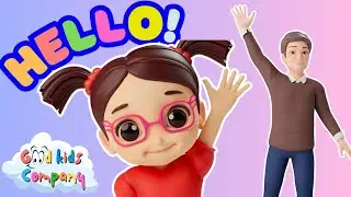 Hello Song: Teach Kids to Greet with Fun 🎵 | Good Kids Company